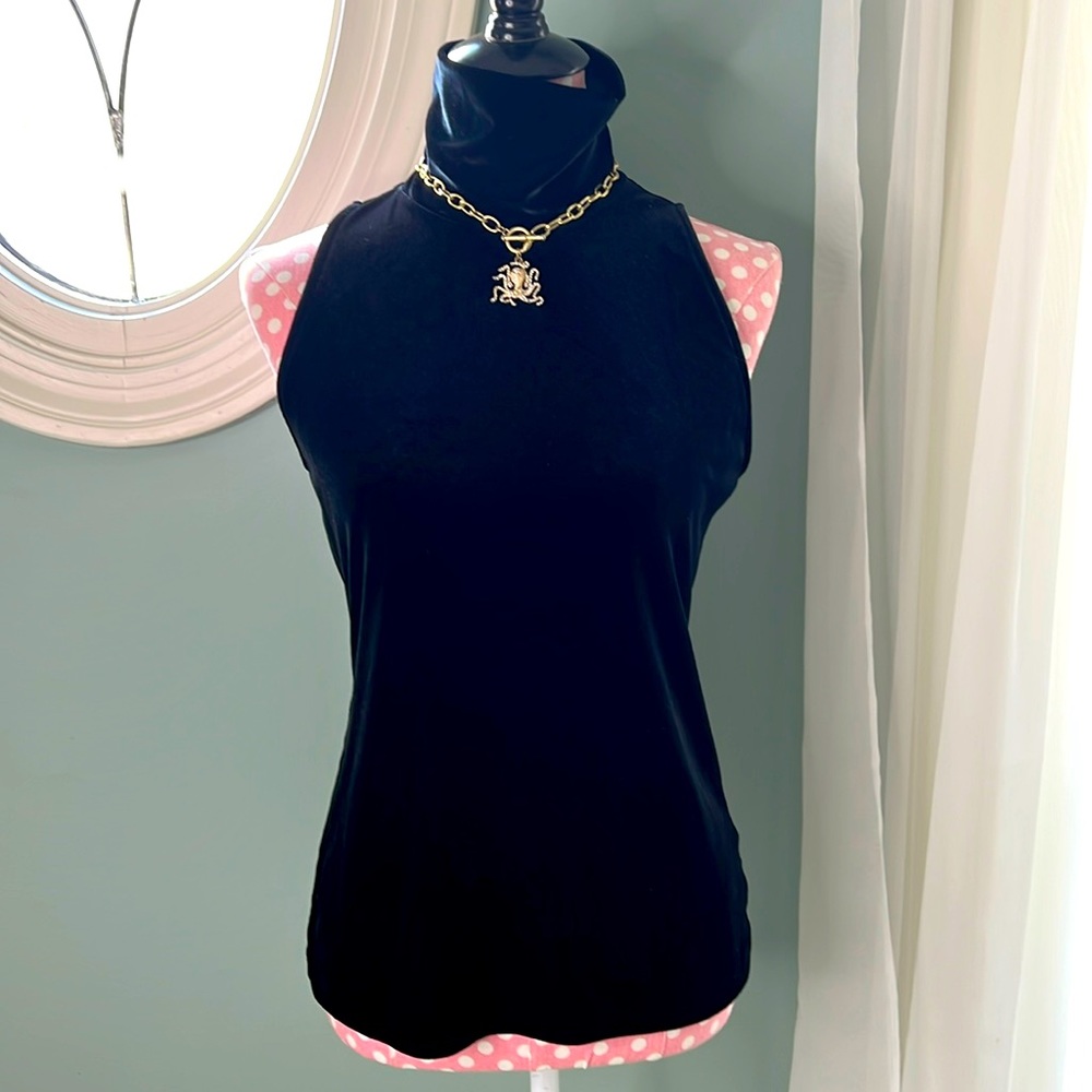 Ralph Lauren Velvet Evening Top Size L